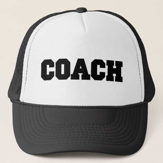 Coach Truckerkappe (Vorderseite)