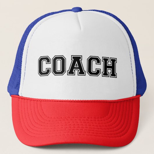 Coach Truckerkappe (Vorderseite)