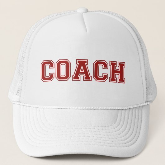Coach Truckerkappe (Vorderseite)