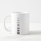 Coach Vater Design - Fußball Basketball-Koach Kaffeetasse (Links)
