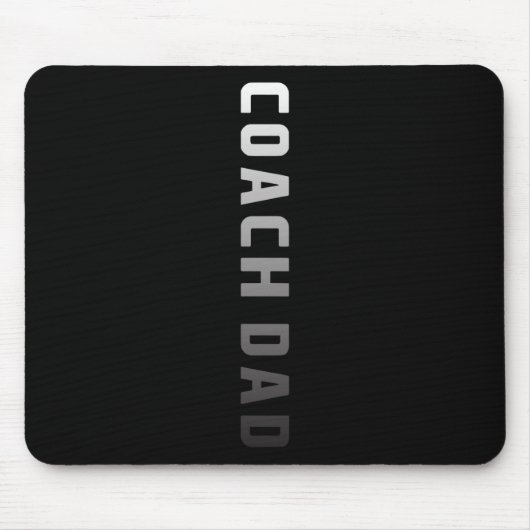 Coach Vater Design - Fußball Basketball-Koach Mousepad (Vorne)