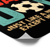 Coach Vater Vathers Day Geschenk Poster (Ecke)