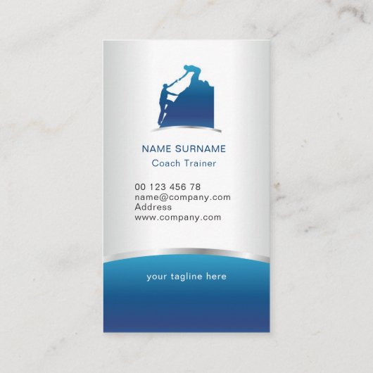 coach visitenkarte (Rückseite)