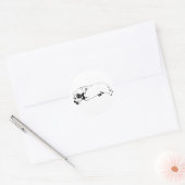 Coach zur Selbstversorgung (Dog Edition) Runder Aufkleber (Umschlag)