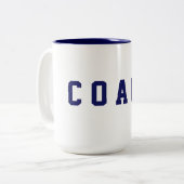 Coach Zweifarbige Tasse (Vorderseite Links)