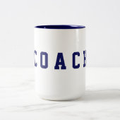 Coach Zweifarbige Tasse (Mittel)