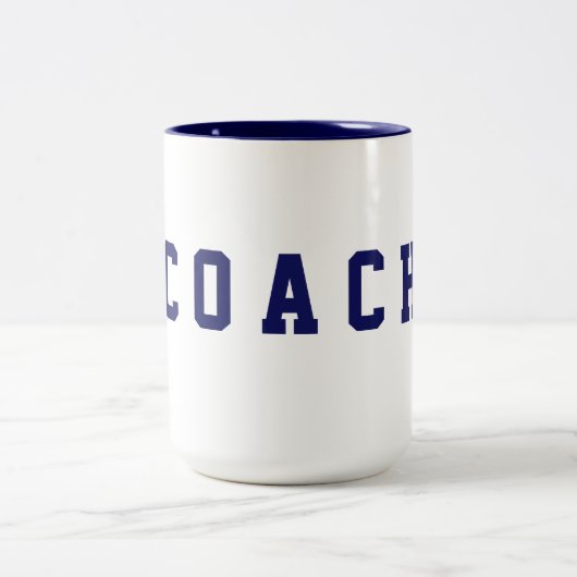 Coach Zweifarbige Tasse (Mittel)
