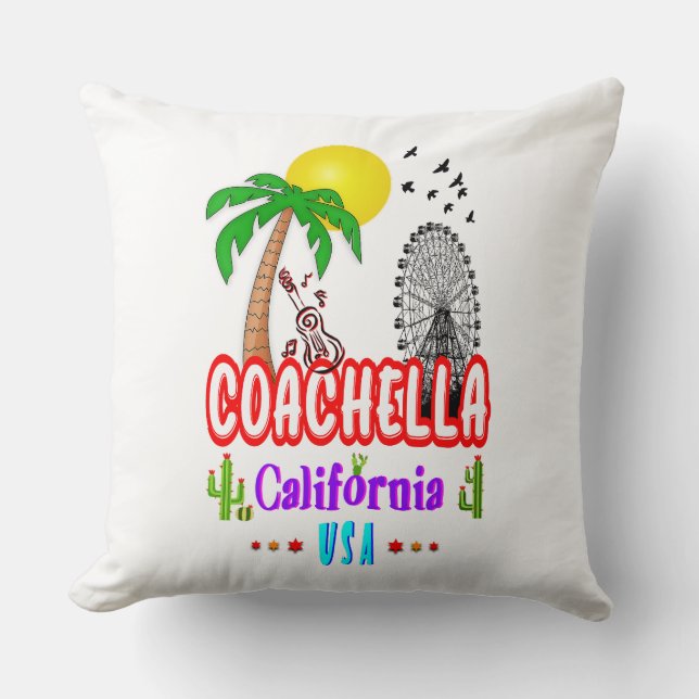Coachella Kissen (Vorderseite)