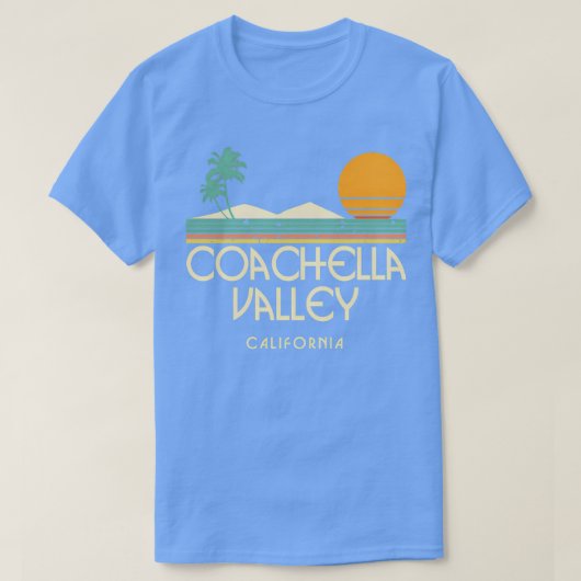 Coachella Valley California - Hemd 2 T-Shirt (Design vorne)