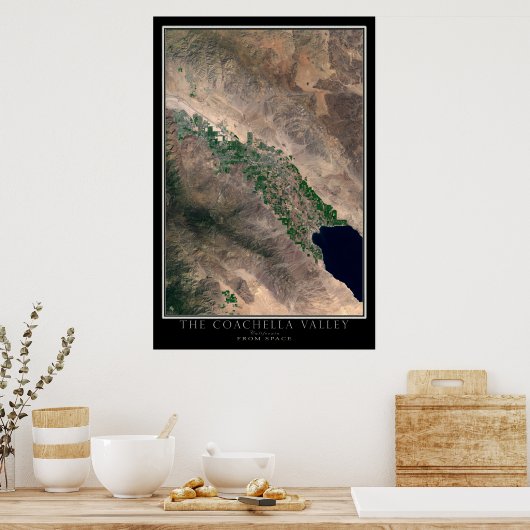 Coachella Valley California Poster (Küche)
