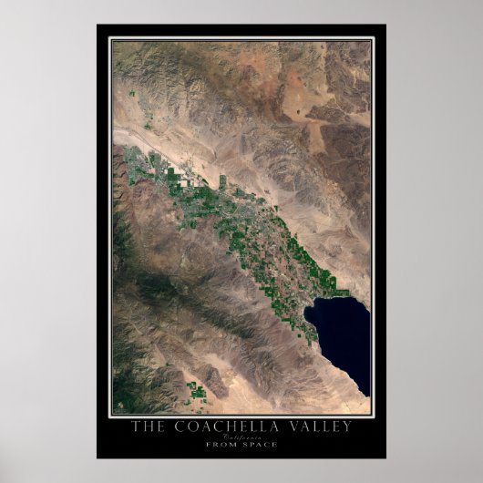 Coachella Valley California Poster (Vorne)