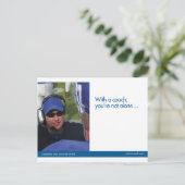 Coachend Sportpostkarte Postkarte (Stehend Vorderseite)