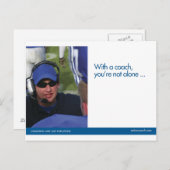 Coachend Sportpostkarte Postkarte (Vorne/Hinten)