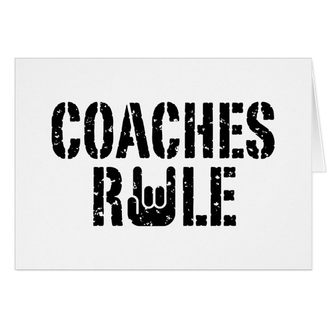 Coaches-Regel (Vorderseite (Horizontal))