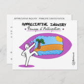 Coaching-Karte "AI - Grundsatz der Vorwegnahme" Postkarte (Vorne/Hinten)