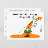 Coaching-Karte "AI - Positives Prinzip" Postkarte (Vorne/Hinten)