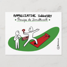 Coaching-Karte "AI - Prinzip der Gleichzeitigkeit" Postkarte