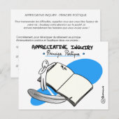 Coaching-Karte "AI - Prinzip der Gleichzeitigkeit" Postkarte (Vorne/Hinten)