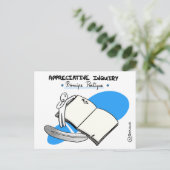 Coaching-Karte "AI - Prinzip der Gleichzeitigkeit" Postkarte (Stehend Vorderseite)