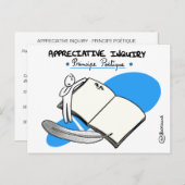 Coaching-Karte "AI - Prinzip der Gleichzeitigkeit" Postkarte (Vorne/Hinten)