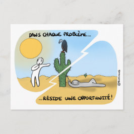 Coaching-Karte "Danke für deine Probleme" Postkarte