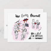 Coaching-Karte "Differenz und Leistung" Postkarte (Vorne/Hinten)