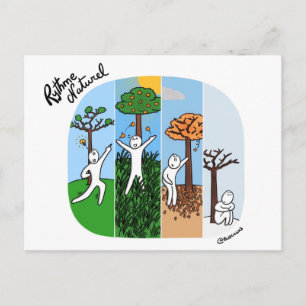 Coaching-Karte "Jede Saison Energie" Postkarte