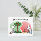 Coaching-Karte "Macht eure Energiebilanz" Postkarte (Stehend Vorderseite)