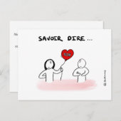 Coaching-Karte: "Nein" sagen Postkarte (Vorne/Hinten)