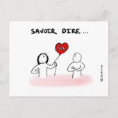 Coaching-Karte: "Nein" sagen Postkarte (Vorderseite)