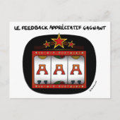 Coachingkarte: A-A-A, Feedback Postkarte (Vorderseite)