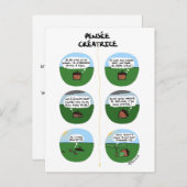 Coachingkarte "Kreatives Denken" Postkarte (Vorne/Hinten)