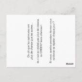 Coachingkarte "Kreatives Denken" Postkarte (Rückseite)