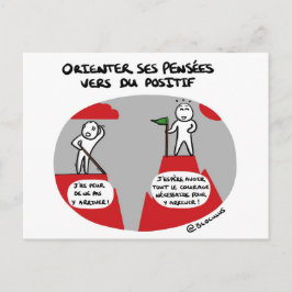 Coachingkarte "Positive Gedanken" Postkarte