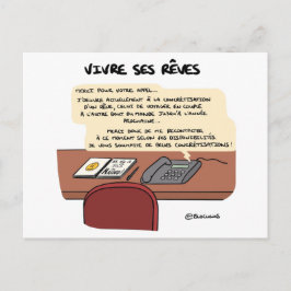 Coachingkarte "Träume leben" Postkarte