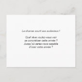 Coachingkarte "Träume leben" Postkarte (Rückseite)