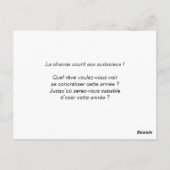 Coachingkarte "Träume leben" Postkarte (Rückseite)