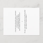 Coachingkarte "Verbesserungsstrategie" Postkarte (Rückseite)