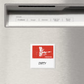 "Coachman" Dish Washer Status Magnet (In Situ (Geschirrspüler))