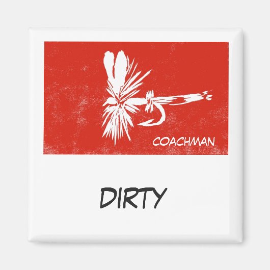 "Coachman" Dish Washer Status Magnet (Vorne)