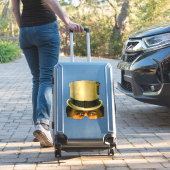 Coachman - Vintage Viktorianische Maske-Aufkleber Aufkleber (Koffer Insitu)