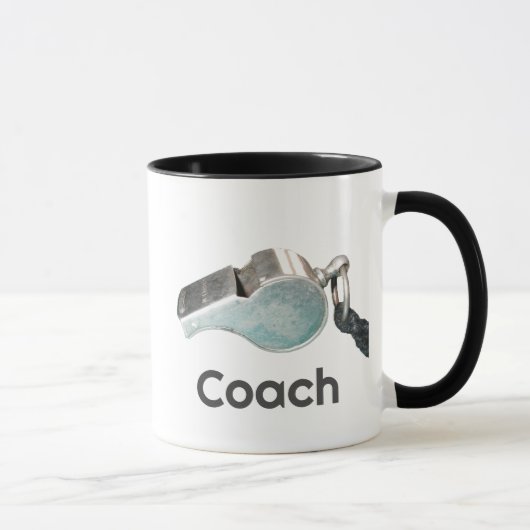 Coach's Whistle personalized Mug Tasse (Rechts)