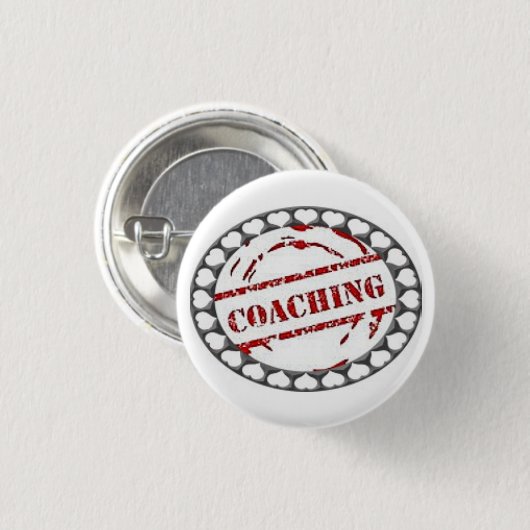 Coachte kleinen runden Knopf #2 Button (Vorne & Hinten)