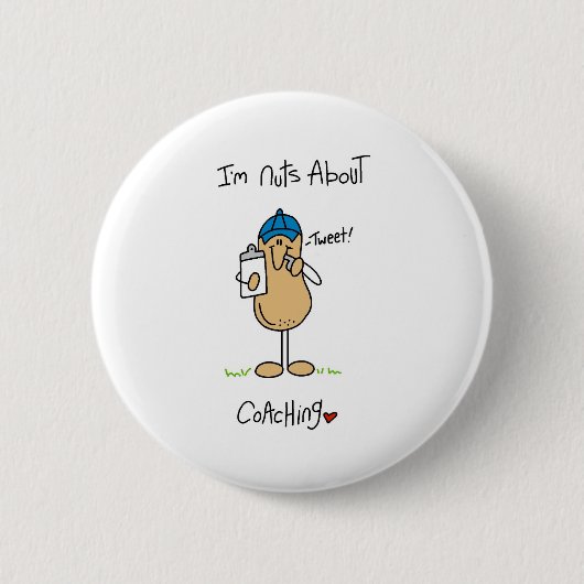 Coachte Nuss Button (Vorderseite)