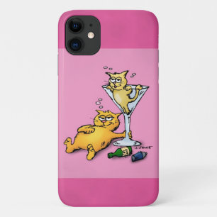 Coackails & Kittens Pink Cartoon Case-Mate iPhone Hülle