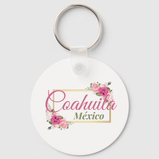 Coahuila Mexico Reiseziel Bridesmaid Schlüsselanhänger (Vorderseite)