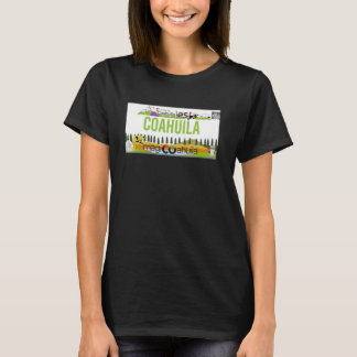 Coahuila Mexiko Staat License Plate Coahuila T-Shirt