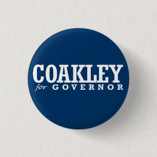 COAKLEY FÜR GOUVERNEUR 2014 BUTTON