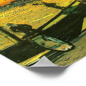 Coal Barges Van Gogh Fine Art Poster (Ecke)