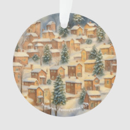 Coal Country Pride Marianna Pennsylvania Pa Ornament